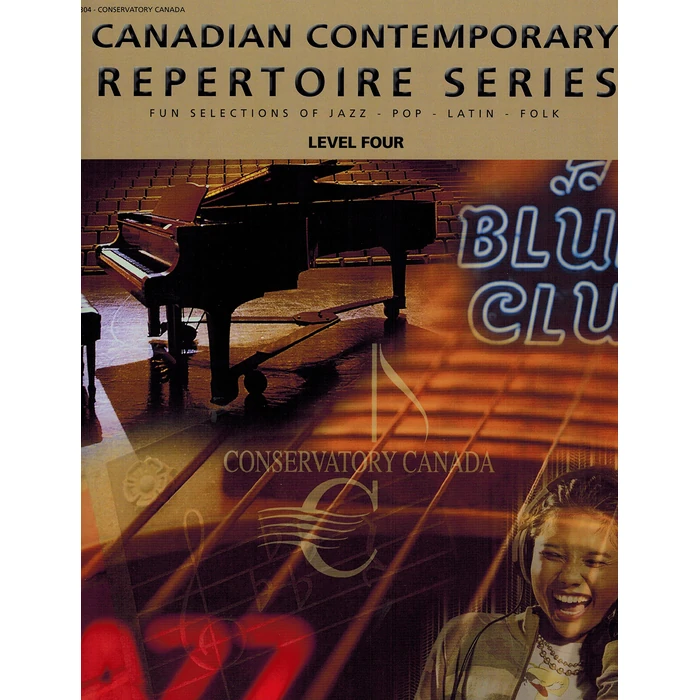 Can Contemp Rep 4 Contemporary Idioms Conservatory Canada by Hal Leonard - Used - Like New condition