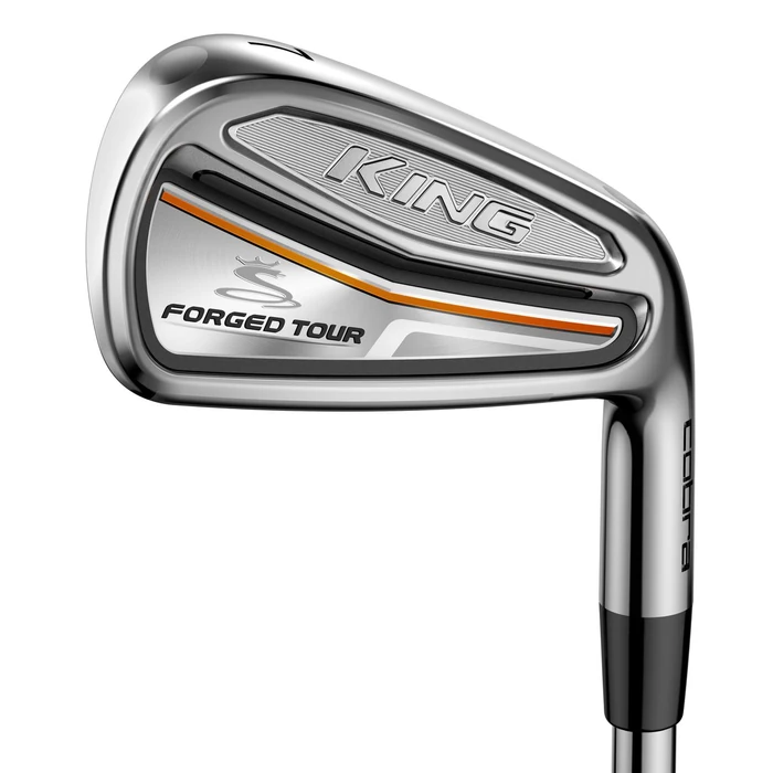 Cobra King Forged Tour 2017 Iron Set - Golf Club - 4 - Stiff Flex - FST KBS Tour FLT 120 Shaft - Men by Cobra - Refurbished - Acceptable condition - US$546.98