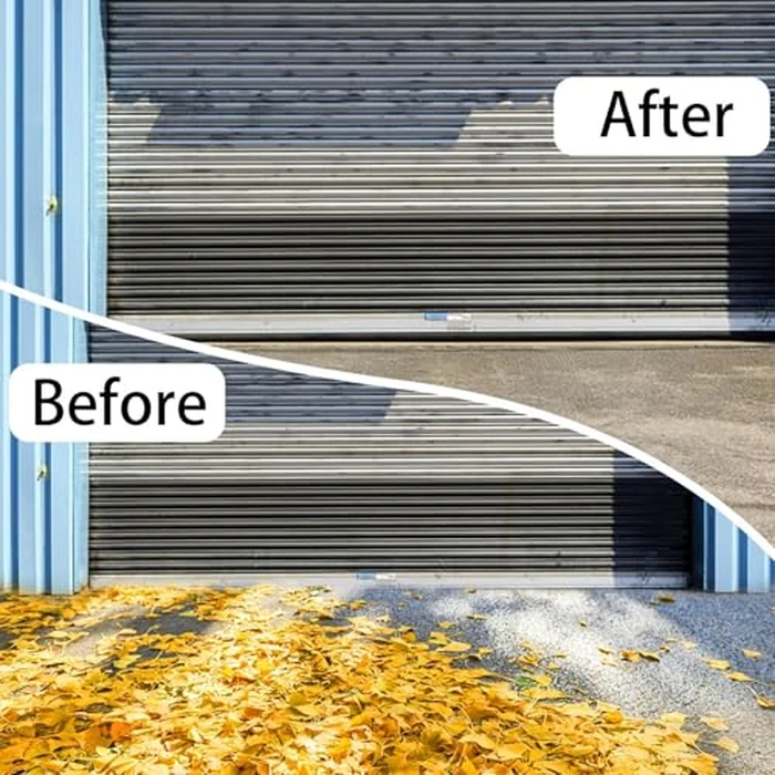 Duzzy Universal Garage Door Seals Kits, Weatherproofing Garage Door Seals Bottom Rubber with Brush and Aluminum Track Retainer Base Kit, U Shape+O Ring Heavy Duty Weatherproof Parts Kits (20 Feet) by Duzzy - Image 4