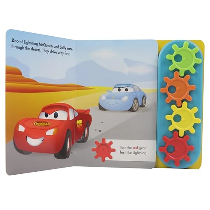 Disney Baby - Cars on the Go! - A STEM Gear Sound Book - PI Kids (Play-A-Sound) by PI Kids - Image 2