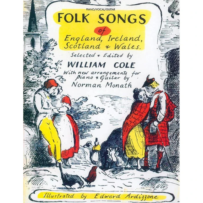 Folk Songs of England, Ireland, Scotland & Wales: Piano/Vocal/Guitar by Alfred Music - Used - Good condition