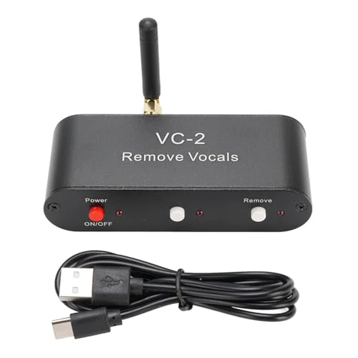 Karaoke Vocal Remover, Karaoke Real Time Voice Canceller with 3 Band Adjustment, BT5.0 & AUX I/O, Aluminum Alloy Chassis, 0-100 Percent Voice Elimination for Music Backing Tracks by XUMIUZIY - Image 8