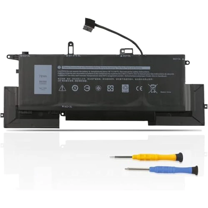 TIIANTE 78Wh 7146W 0C76H7 C76H7 Laptop Battery for Dell Latitude 7400 2-in-1 9410 2-in-1 Series P110G P110G001 NF2MW 0G8F6M 2K0CK 85XM8 8W3YY CHWV6 GJD1V 02K0CK G8F6M DJ5GG by TIIANTE - Used - Like New condition - CA$53.19