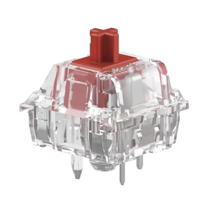 Glorious - Fox Heavy Linear Switches (110 PCS), Prelubed, Silent Red, Cherry MX Compatible by GLORIOUS - Used - Acceptable condition
