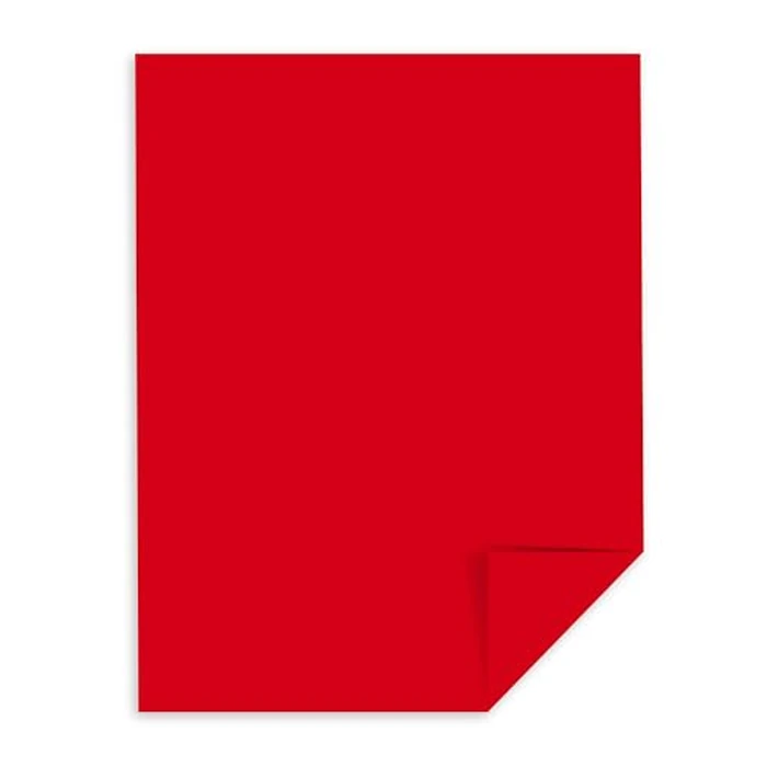 Neenah AstroBright Color Laser/Inkjet Paper, 24-Pound, 8.5 x 11-Inch, 500 Sheets, Red by Neenah - Image 2