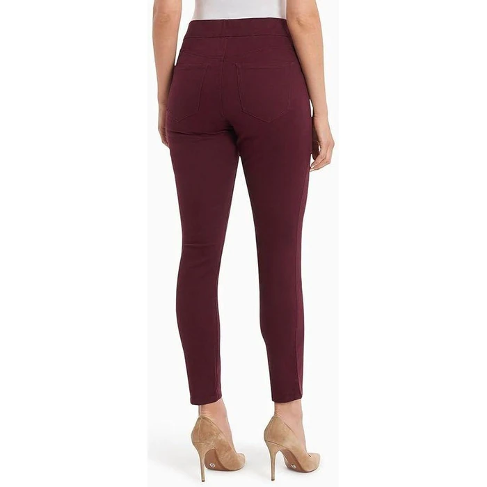 Nine West Women's Heidi Pull-On Skinny Jeans 6 - Cabernet by Nine West - Image 3