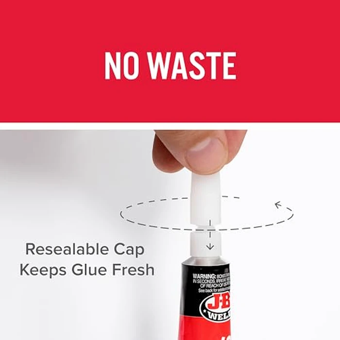 J-B Weld Superglue Gel 15g 2 Pack - SuperWeld Extreme Gel by J-B Weld - Image 6