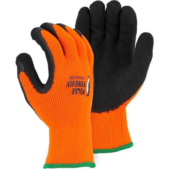 Majestic Polar Penguin Gloves Cut Level A2 (3396) (M) (12-Pack) - Orange by Majestic - Refurbished - Premium condition - US$14.55