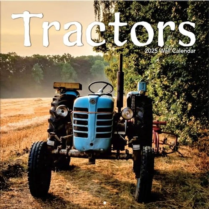 TURNER PHOTOGRAPHIC Tractors 12x12 Photo Wall Calendar (25998940094) by Turner Licensing - Image 1