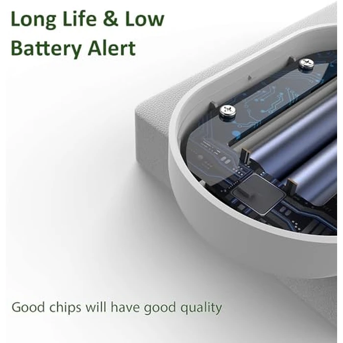 5 Pack Water Leak Detectors for Home, 100dB Water Sensor Alarm for Basement,Flood Leakage Detection Devices for Pipe/Drain/Sink/Faucet Drip Alert,Floor Flooding in Bathroom/Kitchen/Toilet/Laundry Room by METAK - Image 6