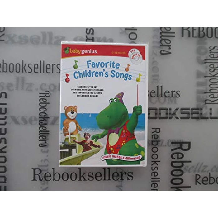 Baby Genius Favorite Children's Songs w/bonus Music CD by pacific entertainment corp - Used - Like New condition - US$6.03