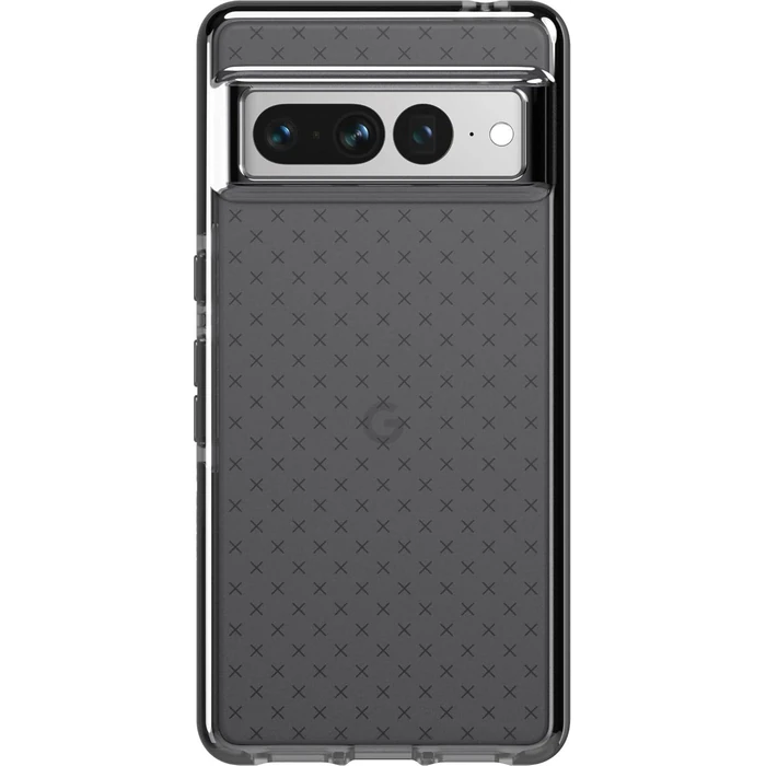 Tech21 Evo Check Phone Case for Google Pixel 7 Pro - Smokey Black by Tech21 - Refurbished - Excellent condition - US$8.28