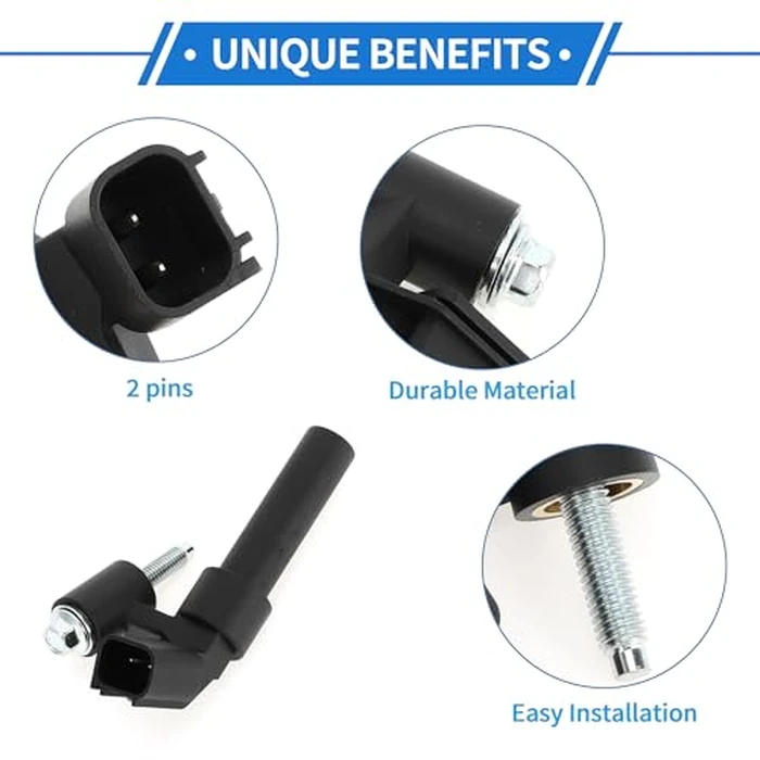 VekAuto 1 Pc Crankshaft Position Sensor for Ford F-150 3.5 3.7 2011-2017 Sturdy Metal Plastic Black Engine Crank CKP Sensor by VekAuto - Image 3