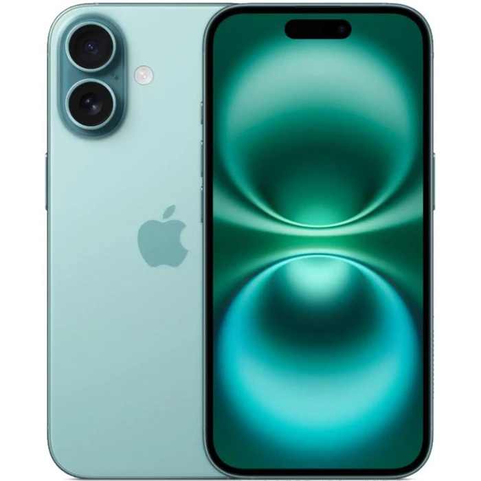 iPhone 16 - 128GB - eSIM - Teal - Unlocked by Apple - Refurbished - Premium condition