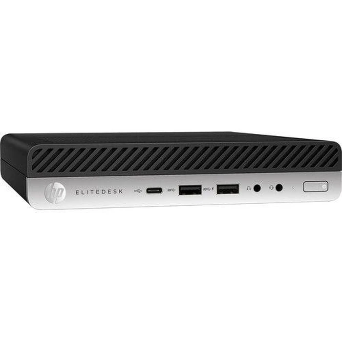 HP EliteDesk 705 G4 Desktop Mini PC - AMD Ryzen 5 2400G 3.6GHz - 512GB - Black - 16GB RAM by HP - Image 2