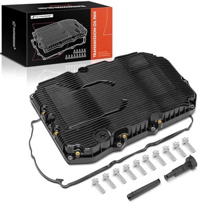 A-Premium Transmission Oil Pan Sump with Drain Plug Compatible with Mercedes-Benz C300, C350e, C43 AMG, C63 AMG, C63 AMG S, CLS400, CLS550, CLS63 AMG S, E300, E400, E43 AMG, GLC300, GLC43 AMG, GLS450 by A-premium - Used - Very Good condition