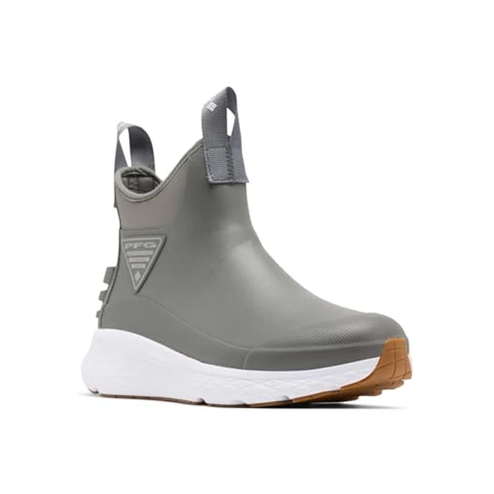 Columbia Men's PFG Pro Sport Boot, Charcoal/White, 10 Regular by Columbia - Image 1