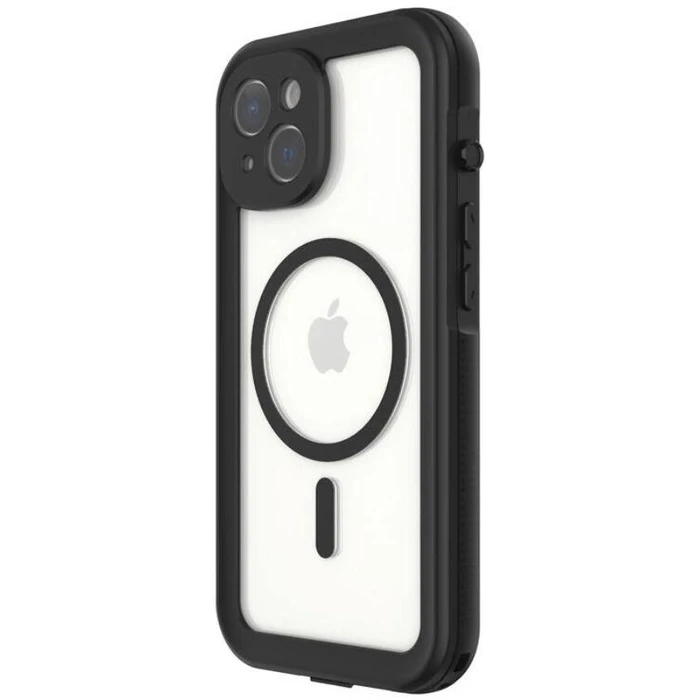 Body Glove Tidal Waterproof Phone Case for iPhone 14 - Black/Clear by Body Glove - Image 2