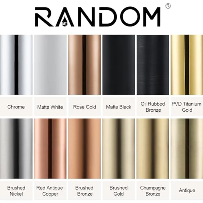 RANDOM Deep Gold Polished Brass Contemporary Round Bottle P Trap 1 1/4,Titanium Gold Basin Sink Waste Drain P Trap Kit. by RANDOM - Image 2