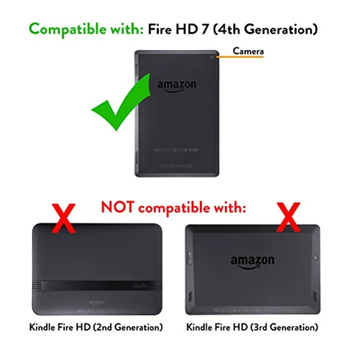 MarBlue Case for Fire HD 7 (only fits 4th Generation Fire HD 7), Blue by MarBlue - Image 5