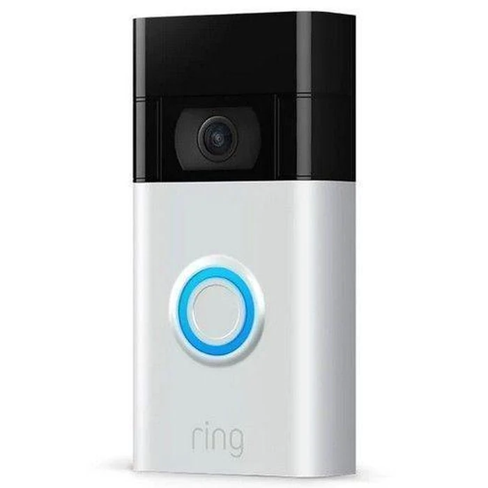 Ring Video Doorbell 2 - Satin Nickel by Ring - Refurbished - Premium condition - US$101.44