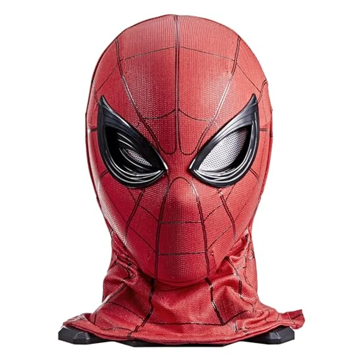 Spider-Man Marvel Legends Series Homecoming Electronic Expressive Mask, Premium Interactive Roleplay Gear for Adults by Hasbro - Image 1