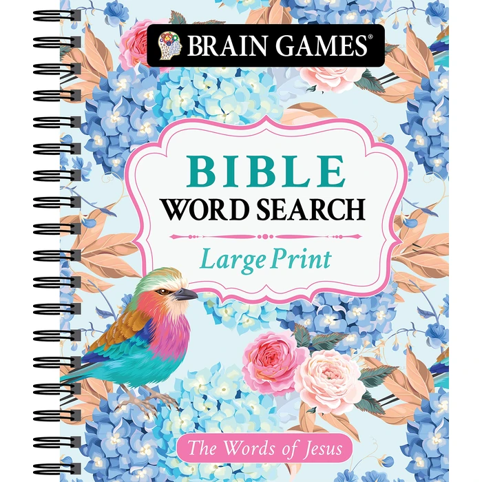 Brain Games - Large Print Bible Word Search: The Words of Jesus (Brain Games - Bible) by Publications International, Ltd. - Used - Very Good condition - US$6.16