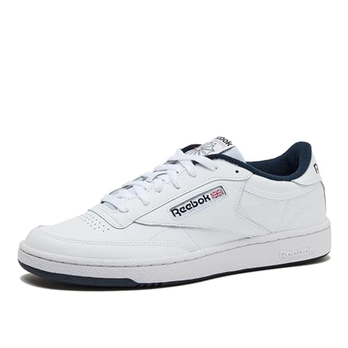 Reebok Classic Men's Club C 85 Fashion Sneakers, Int-White/Navy, 7.5 D(M) US by Reebok - Used - Very Good condition - CA$30.70