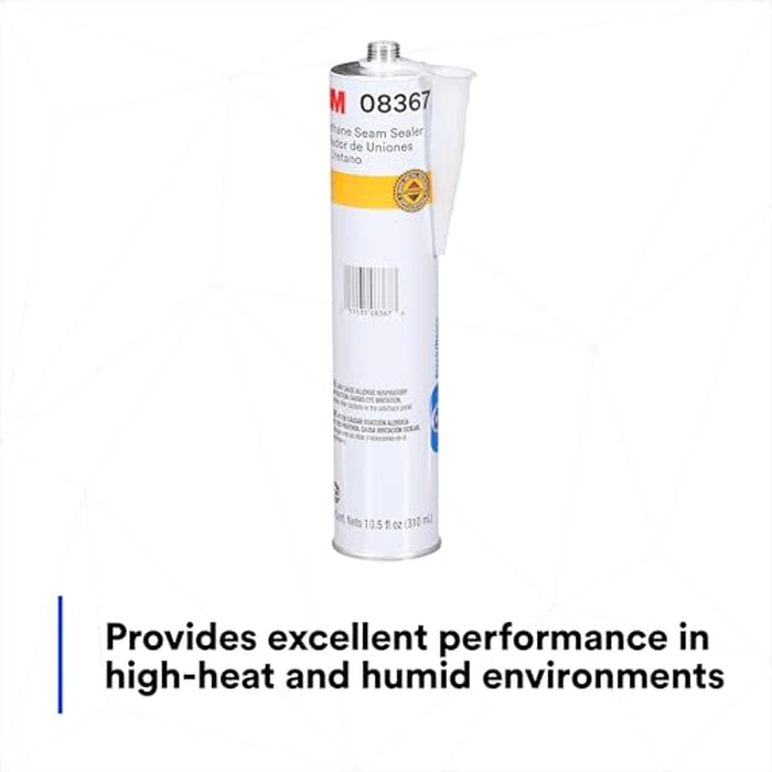 3M Urethane Seam Sealer, 08367, Black Color, High Solids, Permanently Flexible, 310 mL/10.5 fl oz Cartridge by 3M - Image 9