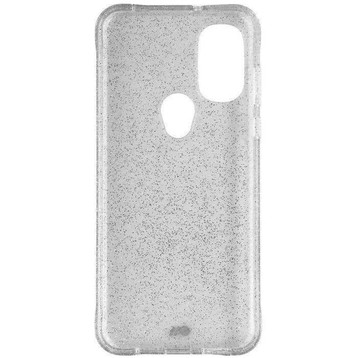 Case-Mate Sheer Crystal Series Phone Case for Moto G Power (2022) - Clear/Glitter by Case-Mate - Image 3