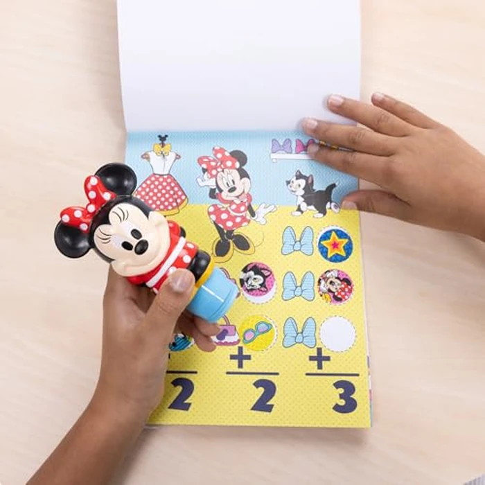 Melissa & Doug Sticker Wow!(TM) 24-Page Activity Pad and Sticker Stamper, 300 Stickers, Arts and Crafts Fidget Toy Collectible Character - Disney Minnie Mouse - for Kids Ages 3+ - FSC Certified by Melissa & Doug - Image 7