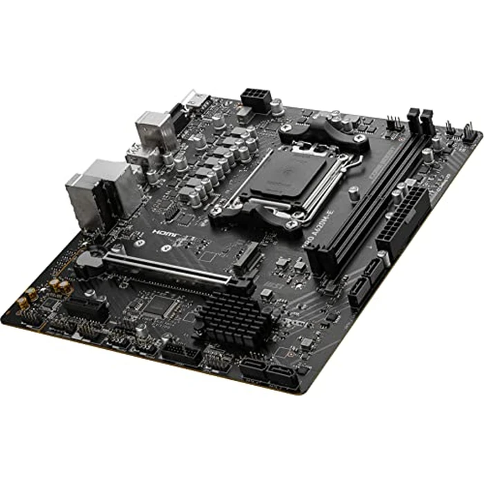 MSI PRO A620M-E ProSeries Motherboard (AMD 9000/8000/7000 Series Processors, AM5, DDR5, PCIe 4.0, SATA 6Gb/s, M.2, USB 3.2 Gen 1, DVI/HDMI, mATX) by msi - Image 3