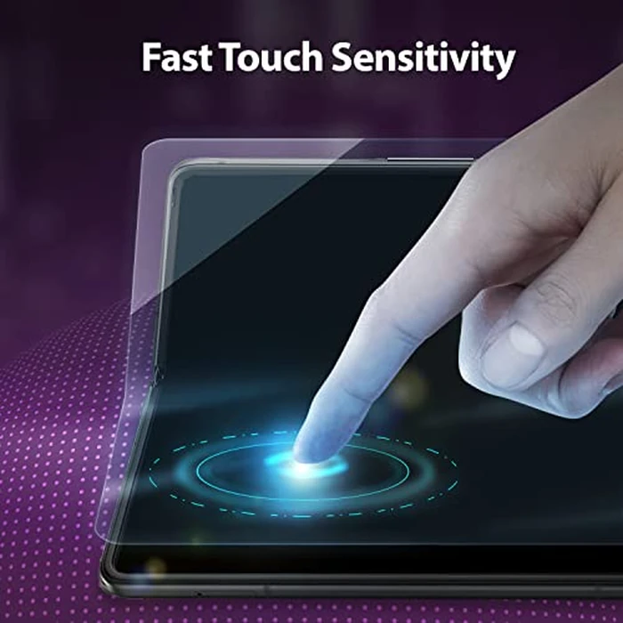 DOME GLASS Whitestone GEN Film Screen Protector for Samsung Galaxy Z Fold 3 (2021) Anti-Bubble HD Clear Hard Coated PET Film Screen Guard by DOME GLASS - Image 7