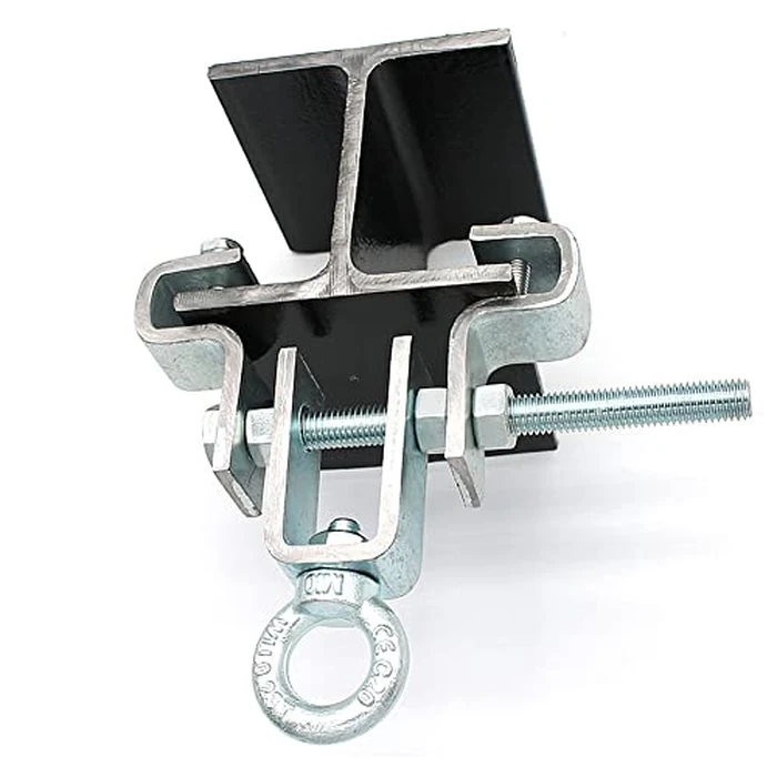 WANLIAN I-Beam Heavy Bag Hanger; Steel Beam Clamp for Heavy Bag. Suitable for I-Beams with Bottom Width 2.5" 6.3cm~7.5" 19cm; Can Withstand 450 Lbs by WANLIAN - Image 1