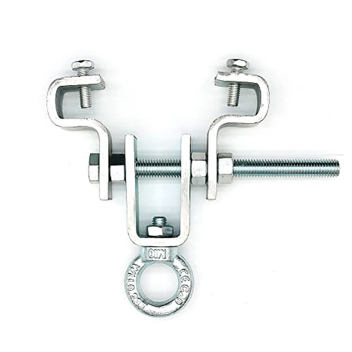 WANLIAN I-Beam Heavy Bag Hanger; Steel Beam Clamp for Heavy Bag. Suitable for I-Beams with Bottom Width 2.5" 6.3cm~7.5" 19cm; Can Withstand 450 Lbs by WANLIAN - Image 2