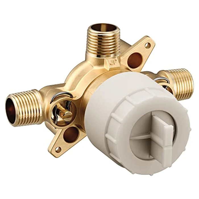 Moen M-CORE U130CIS 3 Port Shower Rough-In Brass Mixing Valve with CC/IPC Connections and Stops by Moen - Image 2