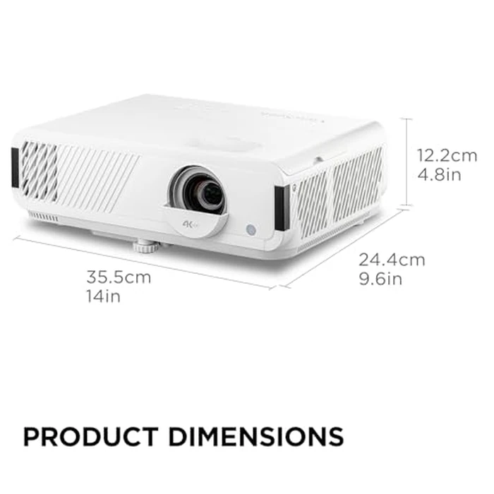 ViewSonic PX749-4K UHD 4K Gaming Projector Designed for Xbox with 4.2ms Response Time, 4000 ANSI Lumens, H/V Keystone, 1.3X Optical Zoom, and USB C for Home Theater by ViewSonic - Image 7
