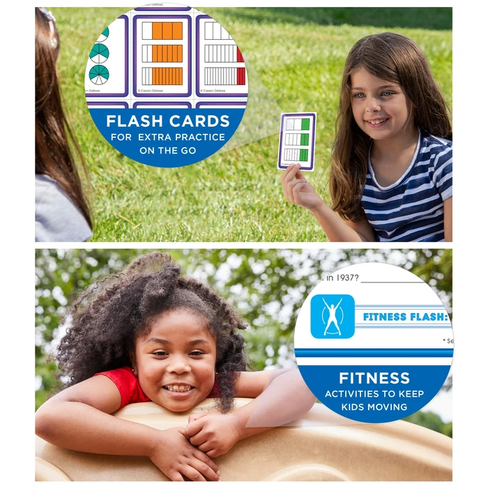 Summer Bridge Activities 3rd to 4th Grade Workbook, Activity Book with Math, Reading Comprehension, Science, Fitness, Social Studies, Writing Practice, and Flash Cards (Volume 5) by Summer Bridge Activities - Image 8