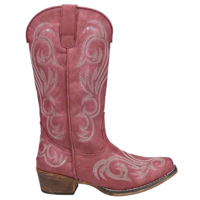 Roper Women's Riley Boot, Red, 6 D US by Roper - Image 1
