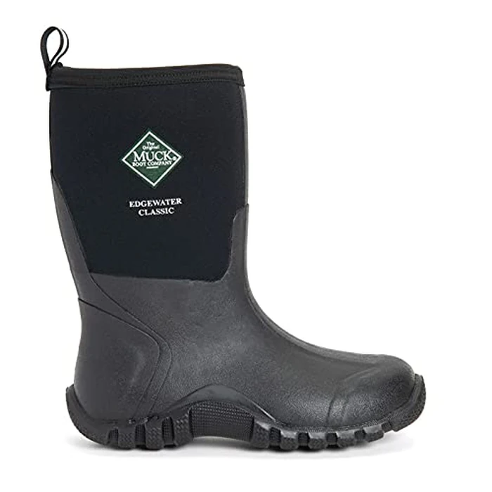 Muck Boot Men's Edgewater Classic M Short Boots Black Size 7 M by Muck Boots - Used - Very Good condition