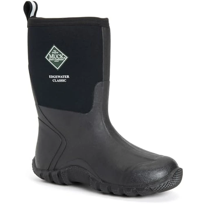 Muck Boot Men's Edgewater Classic M Short Boots Black Size 7 M by Muck Boots - Image 2
