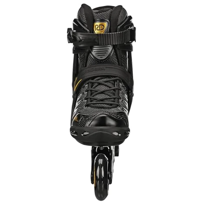 Roller Derby AERIO Q-60 Men's Inline Skates, Black/Gold, Size 12 by Roller Derby - Image 3