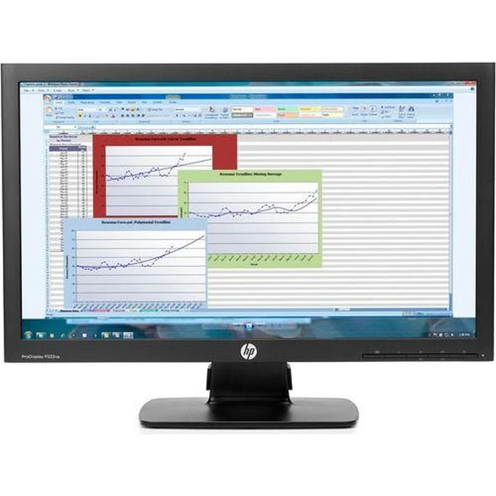 HP ProDisplay P222va Black LCD Monitor 21.5" - Black - 21.5 Inch by HP - Refurbished - Excellent condition - US$104.38