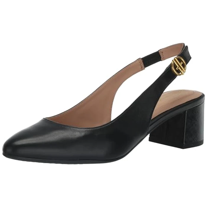 Cole Haan Women's Go-to Slingback 45MM, Black Leather, 6.5-B US by Cole Haan - Used - Like New condition - CA$80.98