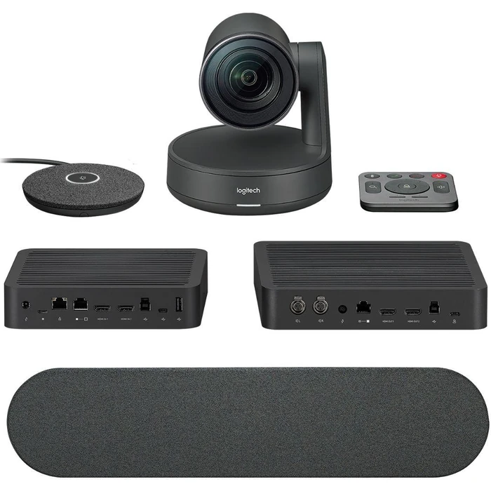 Logitech Rally Plus System Video Conferencing Camera System - Black by Logitech - Refurbished - Premium condition - CA$1607.99