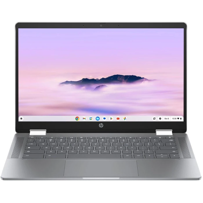 HP Chromebook x360 14b-cd0038ca Laptop 14" - Meteor Silver - Intel Core i3-N305 1.8GHz - 8GB RAM - 256GB by HP - Image 1