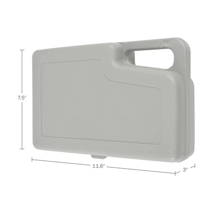 Roadside Emergency Car Kit - 30-Piece Road Trip Essentials Tool Set with Jumper Cables and Carrying Case for Car, Truck, or RV by Stalwart (Gray/Red) by Tank - Image 7