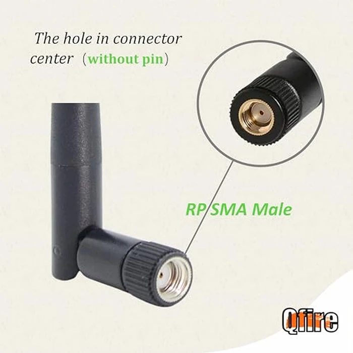 Replacement GMG WiFi Antenna Compatible with Green Mountain Grills WiFi Control Circuit Board, for GMG Davy Crockett, Trek, Daniel Boone, Ledge, Jim Bowie & Peak Antenna p-1028 by Qfire - Image 4