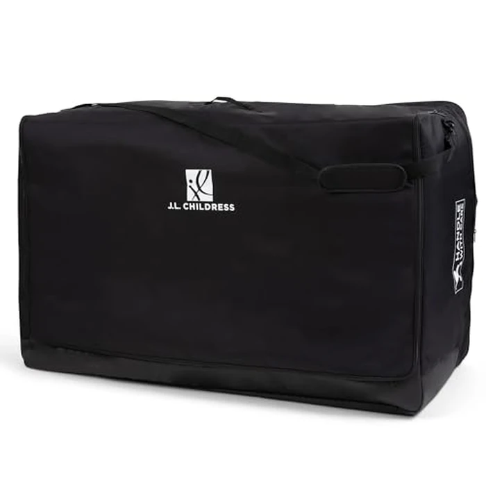 J.L. Childress Universal Stroller Travel Bag for Airplane - Fits Most Baby Strollers, Flying Essentials, Airport Accessories for Gate or Luggage Check, AirTag Compatible - X-Large PLUS, Unpadded by J.L. Childress - Used - Very Good condition