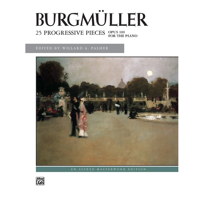 Burgmüller -- 25 Progressive Pieces, Op. 100 (Alfred Masterwork Edition) by Alfred Music - Used - Good condition - US$1.89